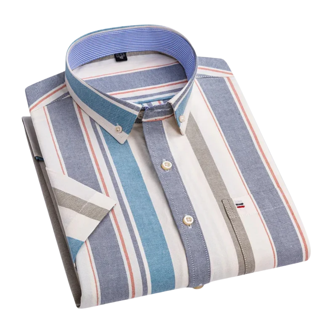 Luvare Paris - Chemise en Coton Élegante pour Homme