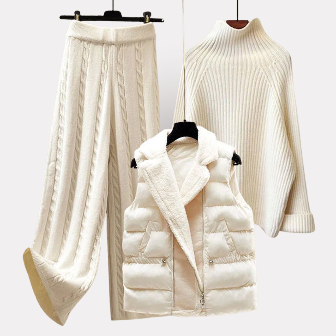 Mélanie - Ensemble Tricoté Douillet