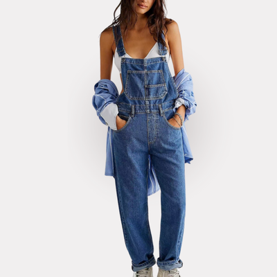 Jacqui - Combinaison Denim Urbaine