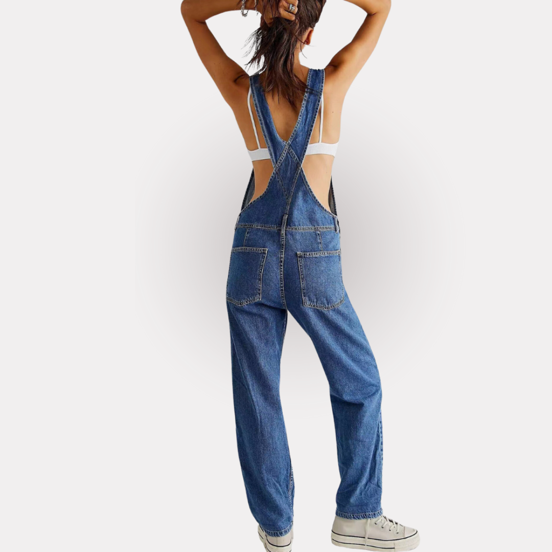 Jacqui - Combinaison Denim Urbaine