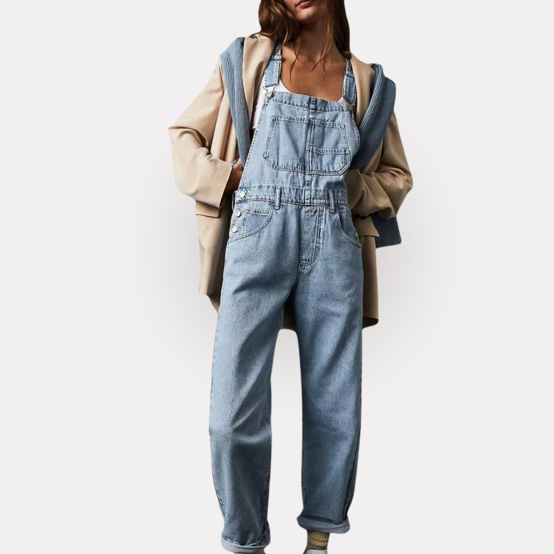 Jacqui - Combinaison Denim Urbaine