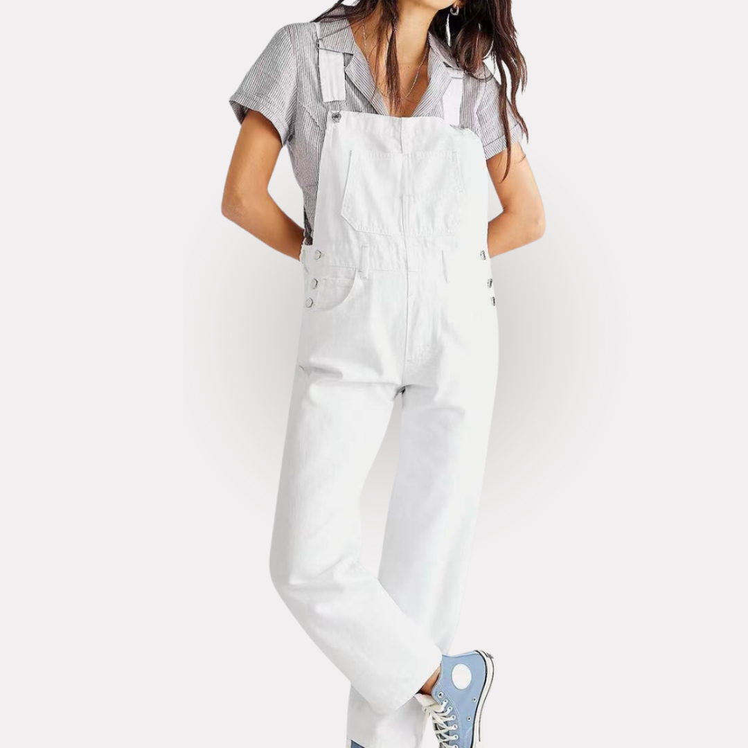 Jacqui - Combinaison Denim Urbaine