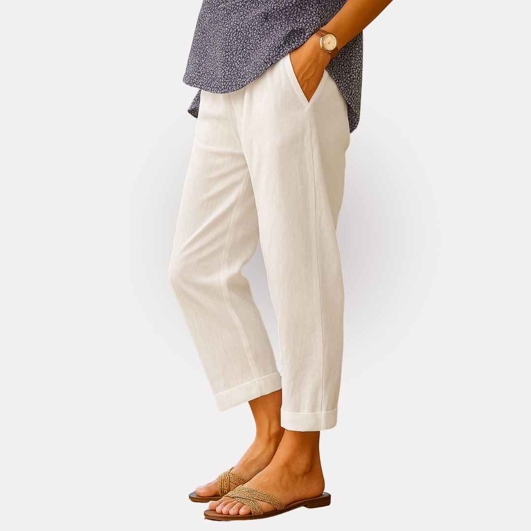 Julienne - Pantalon Léger Élégant