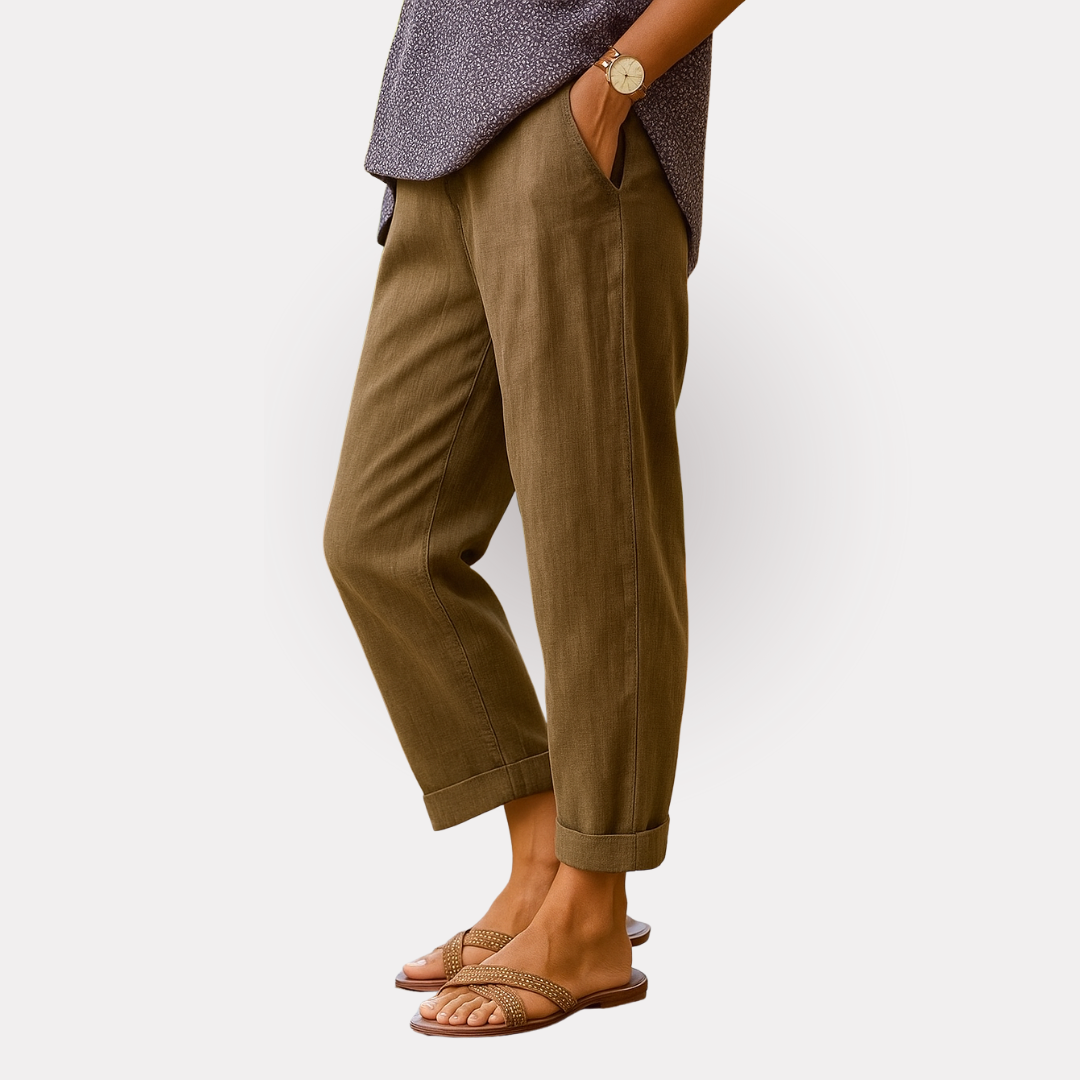 Julienne - Pantalon Léger Élégant
