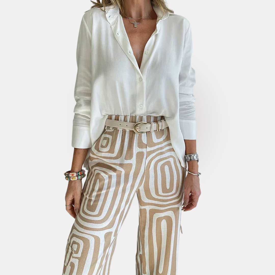 Olivia - Ensemble Élégant Deux Pièces