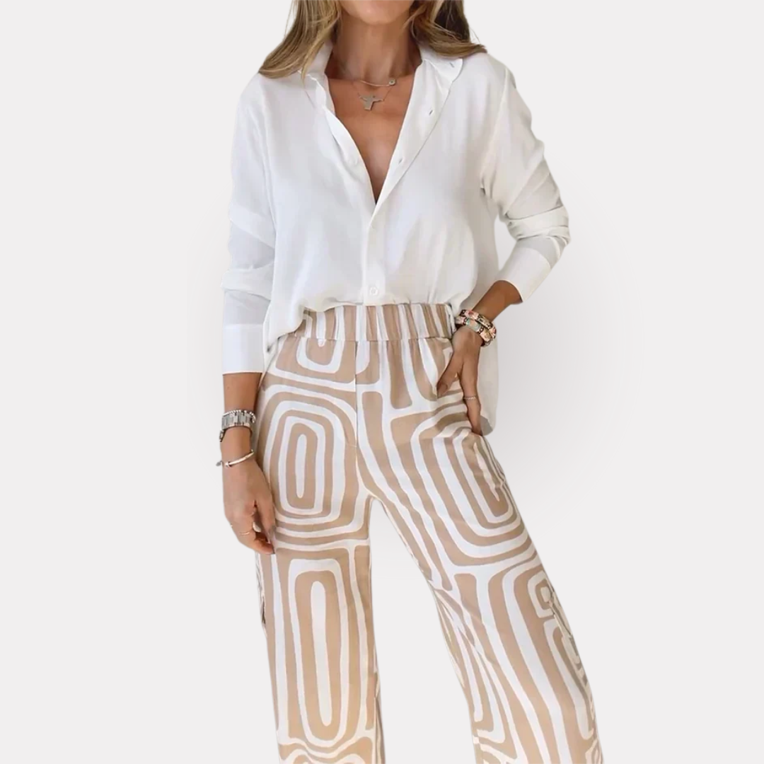 Olivia - Ensemble Élégant Deux Pièces