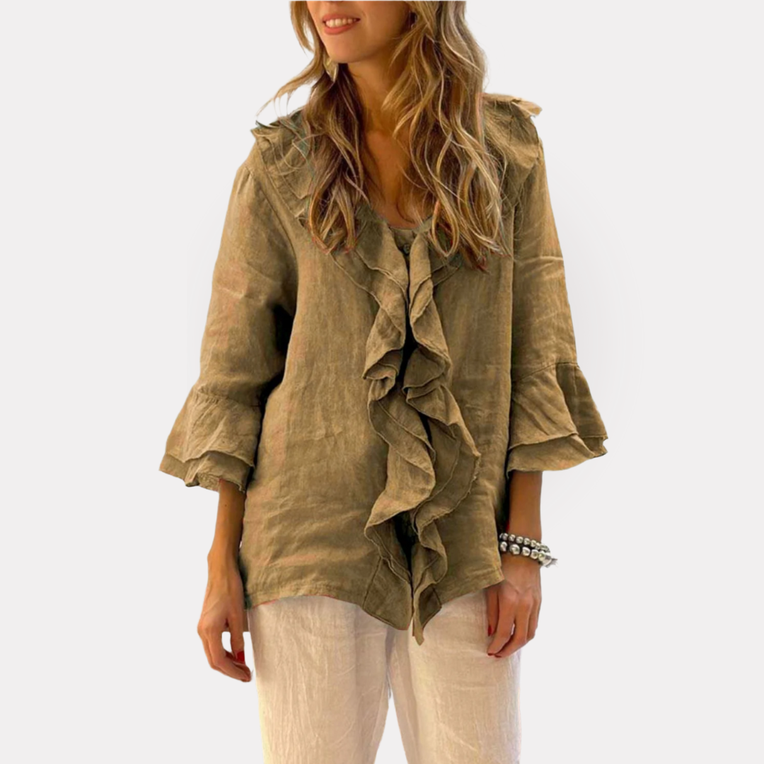 Luna | Chemise froissée