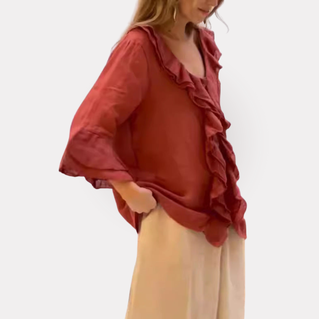 Luna | Chemise froissée