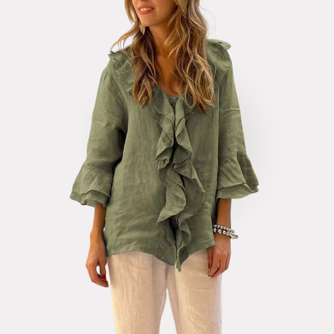 Luna | Chemise froissée
