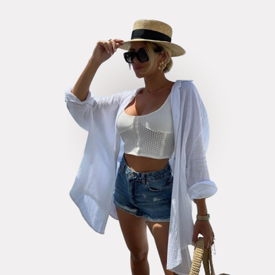 Luna | Chemise à paillettes