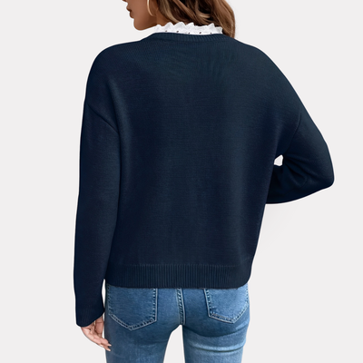 Vera - Élégante Blouse En Dentelle