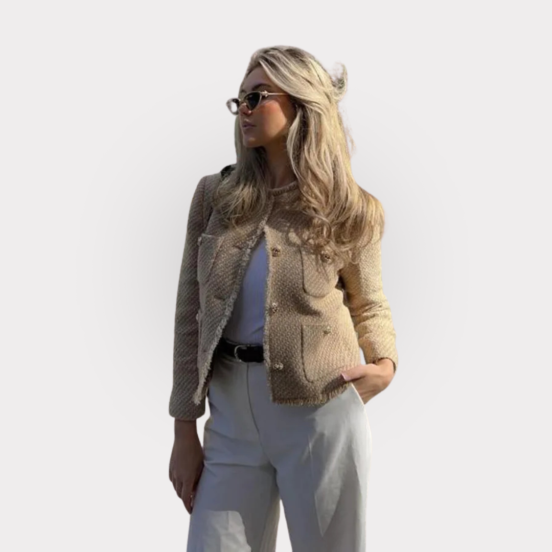 Alice - Veste Chic Beige