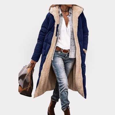 Anny - Manteau Réversible Élégant