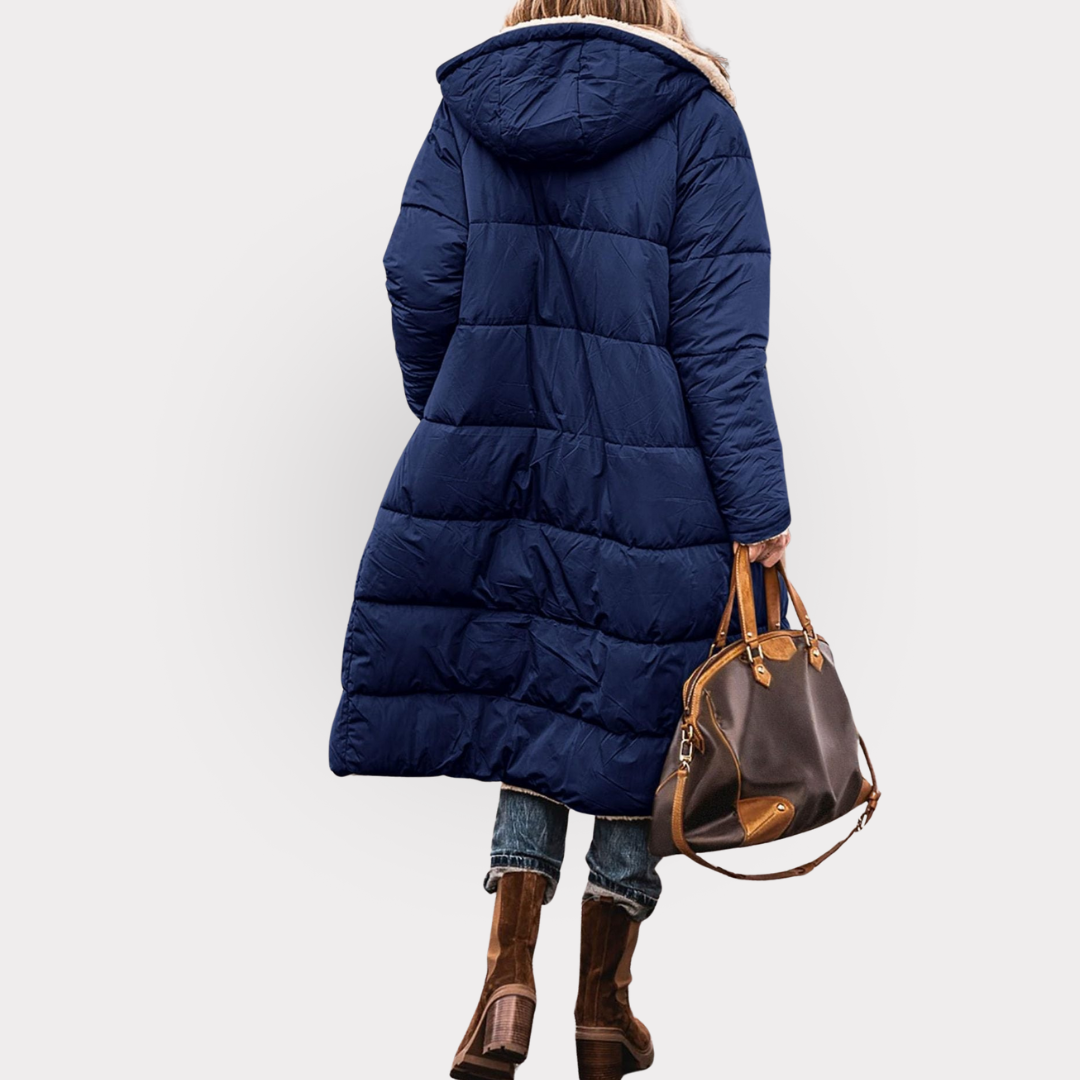 Anny - Manteau Réversible Élégant