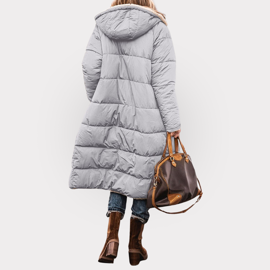 Anny - Manteau Réversible Élégant