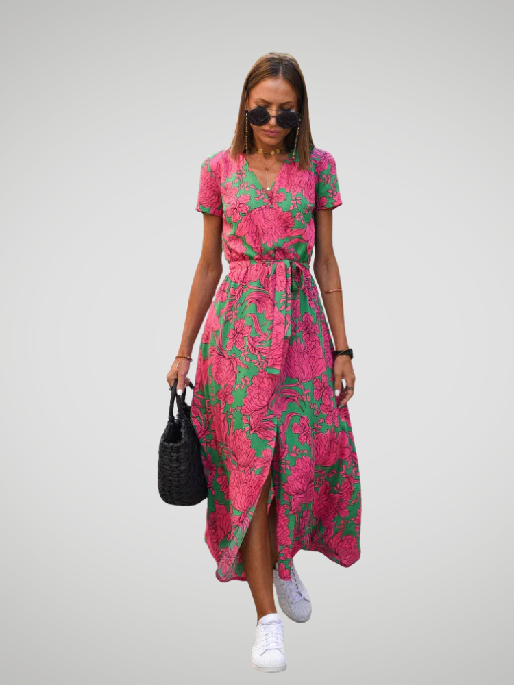 Suzanne - Robe Élégante Fluide