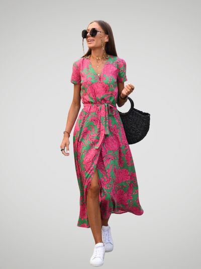 Suzanne - Robe Élégante Fluide