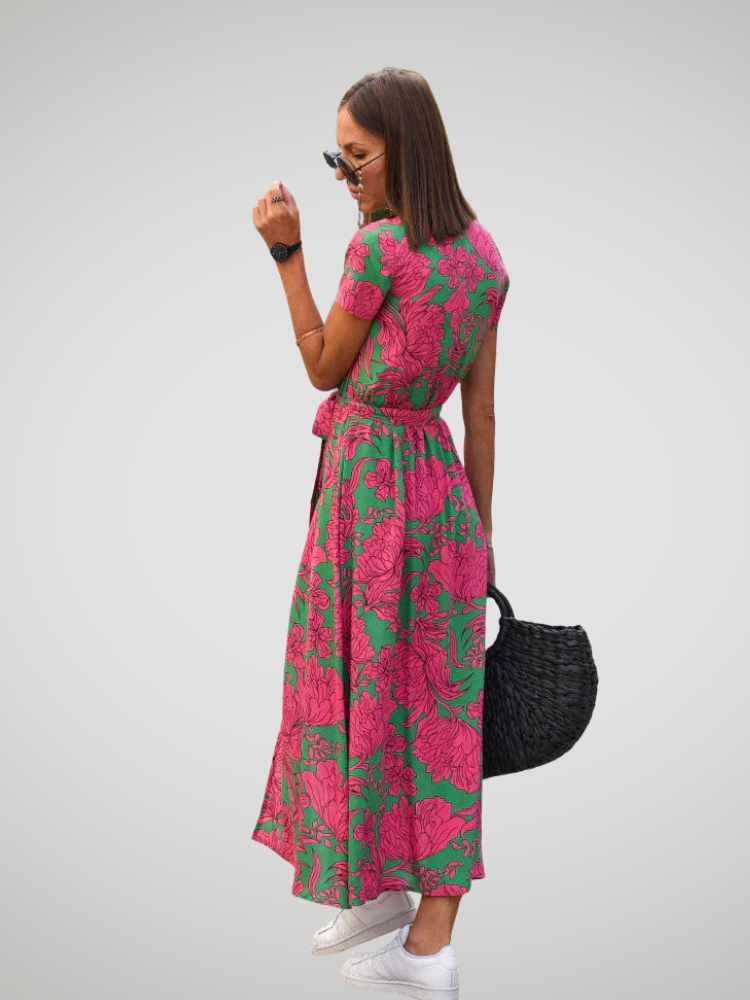 Suzanne - Robe Élégante Fluide