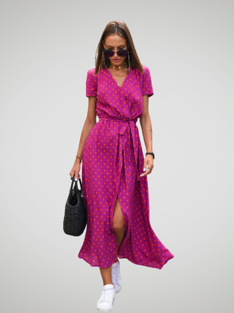 Suzanne - Robe Élégante Fluide