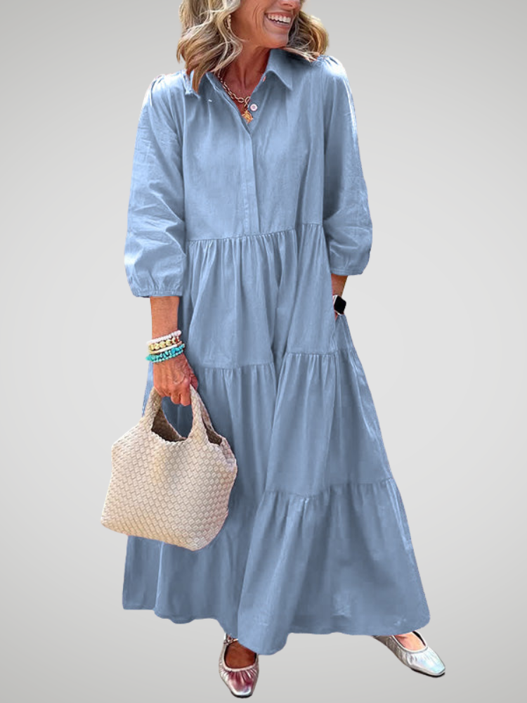 Bente - Robe Maxi Élégante