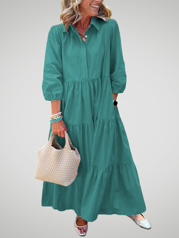 Bente - Robe Maxi Élégante