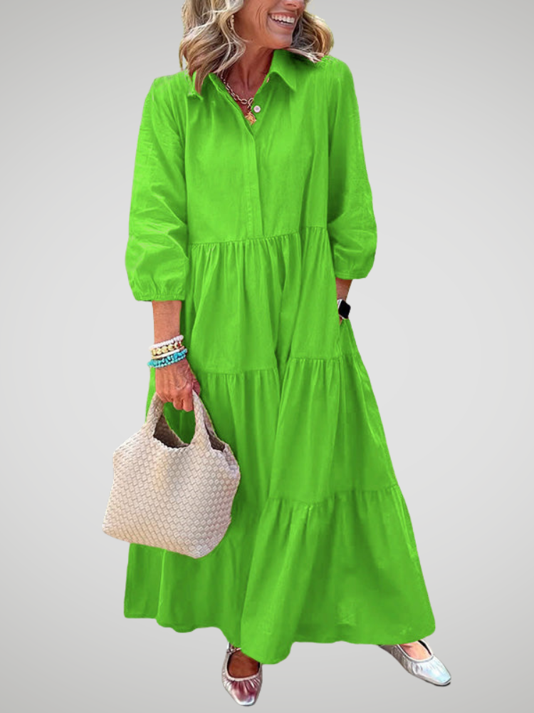 Bente - Robe Maxi Élégante