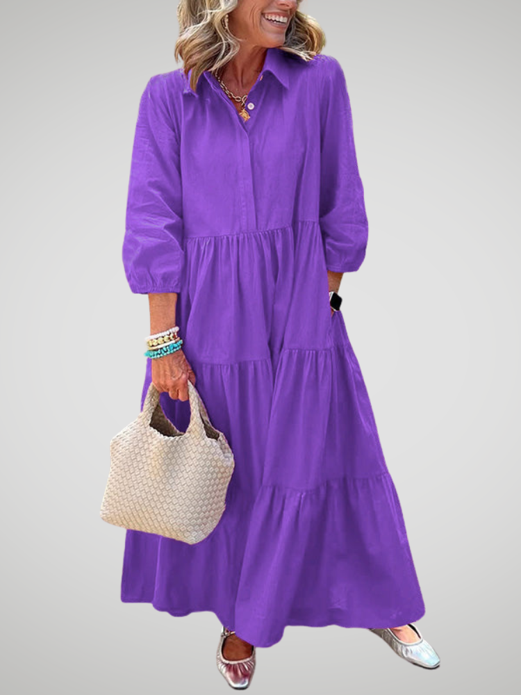 Bente - Robe Maxi Élégante