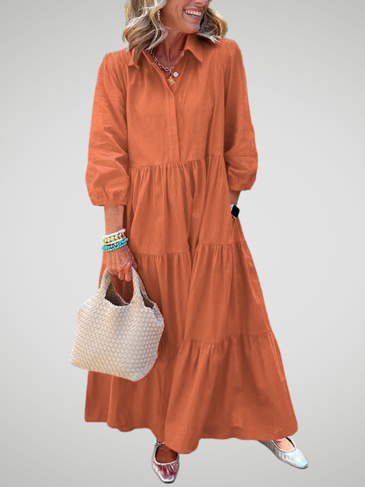 Bente - Robe Maxi Élégante