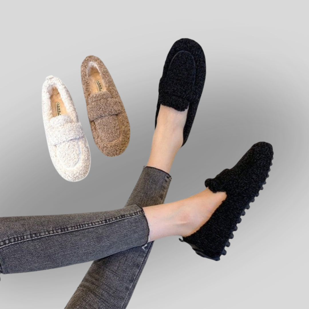 Solenne - Chaussons Chauds au Design Élégant