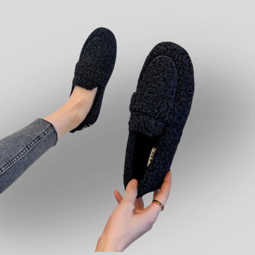 Solenne - Chaussons Chauds au Design Élégant