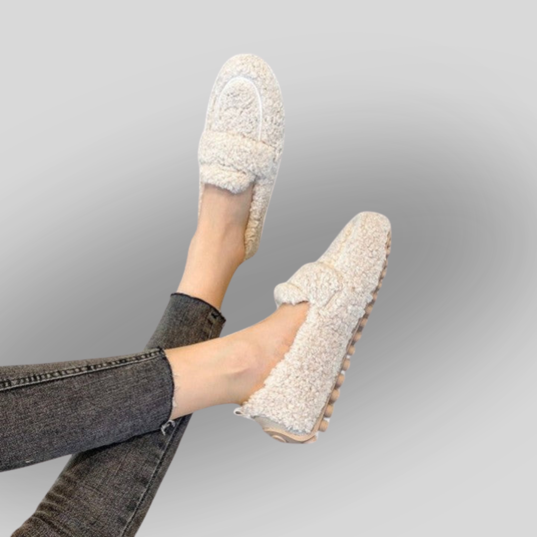 Solenne - Chaussons Chauds au Design Élégant