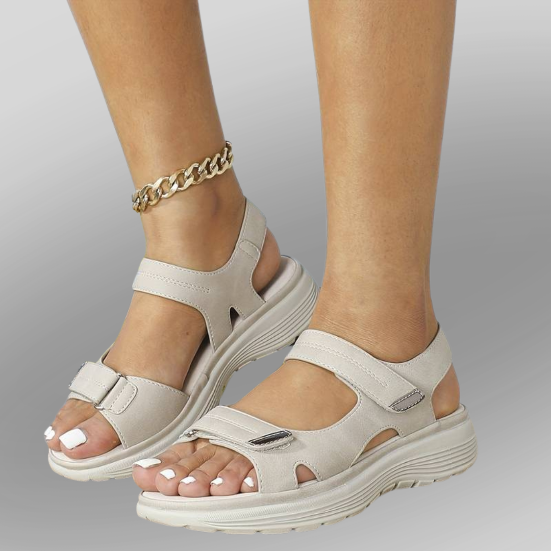 Sonja - Sandales orthopédiques en cuir de haute qualité