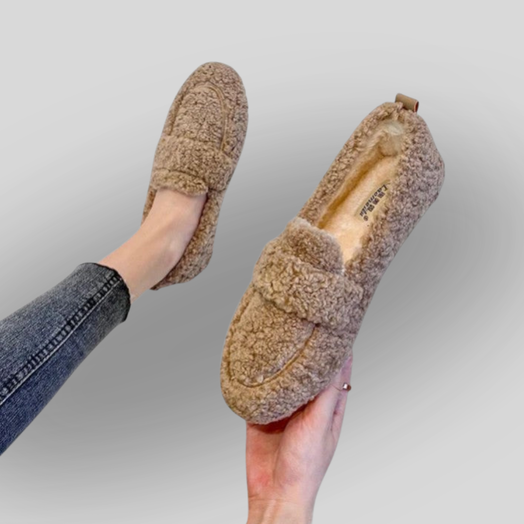 Solenne - Chaussons Chauds au Design Élégant