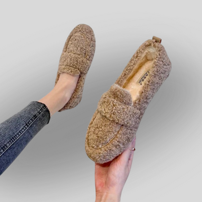 Solenne - Chaussons Chauds au Design Élégant
