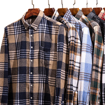 Luvare Paris - Chemise à Carreaux en Coton