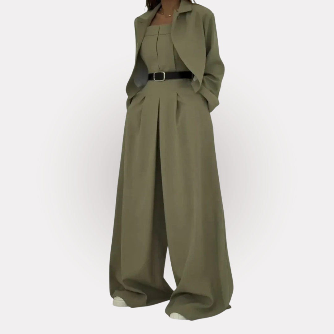 Éclat – Ensemble femme bustier + veste – Style élégant et tendance