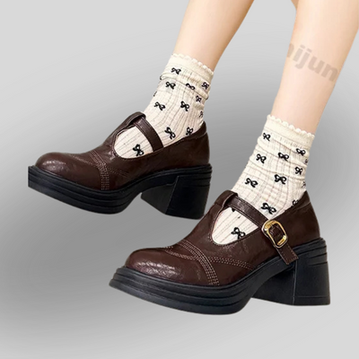 Mariela - Élégante Chaussure en Cuir