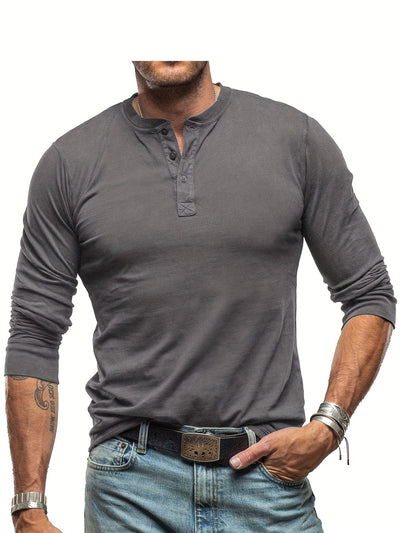 EDGARDO | CHEMISE VINTAGE À MANCHES LONGUES