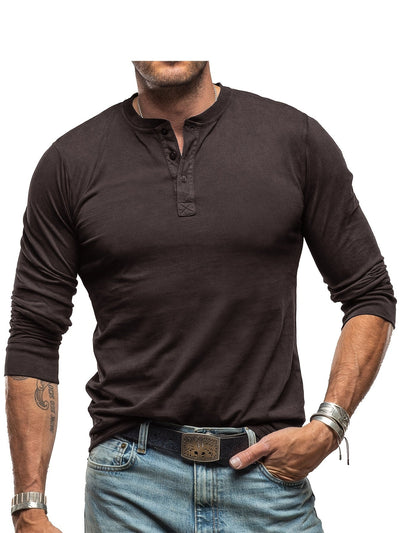 EDGARDO | CHEMISE VINTAGE À MANCHES LONGUES